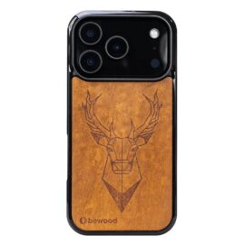 Drevený kryt na iPhone 17 Pro Jeleň IMBUIA