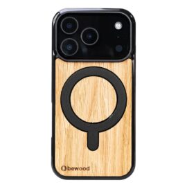 Drevený kryt na iPhone 17 Pro Dub MagSafe