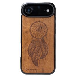 Drevený kryt na iPhone 17 Air Lapač snov IMBUIA