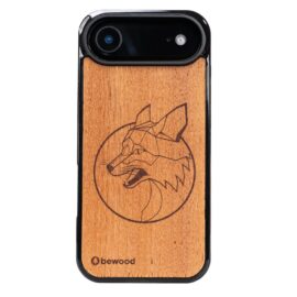 Drevený kryt na iPhone 17 Air Líška MERBAU