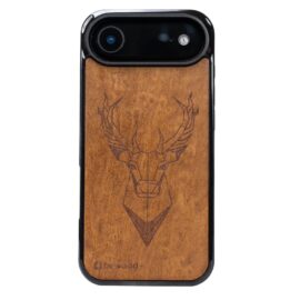 Drevený kryt na iPhone 17 Air Jeleň IMBUIA