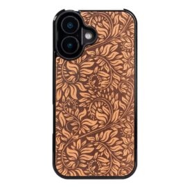 Drevený kryt na iPhone 17 Listy Jabloň