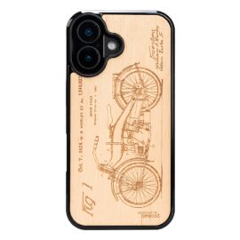 Drevený kryt na iPhone 17 HARLEY PATENT ANIEGRE