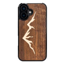 Drevený kryt na iPhone 17 Hory IMBUIA