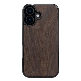 Drevený kryt na iPhone 17 Dub Tmavý