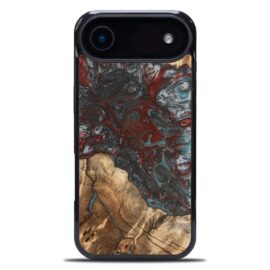 Drevený kryt na mobil so živicou iPhone 17 Air - Planéty - Pluto