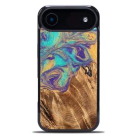 Drevený kryt na mobil so živicou iPhone 17 Air - Planéty - Merkur