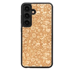 Drevený kryt na mobil Samsung Galaxy S25 Poľné kvety Aniegre