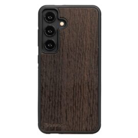 Drevený kryt na mobil Samsung Galaxy S25 Dub Tmavý