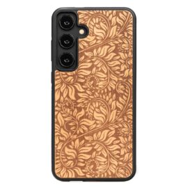 Drevený kryt na mobil Samsung Galaxy S25 Plus Listie Jabloň