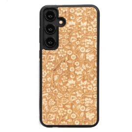 Drevený kryt na mobil Samsung Galaxy S25 Plus Poľné kvety Aniegre