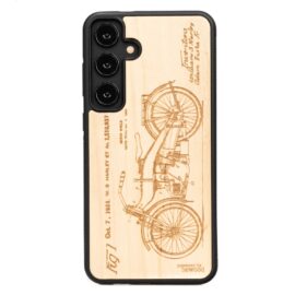 Drevený kryt na mobil Samsung Galaxy S25 Plus Harley patent Aniegre