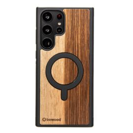 Drevený kryt na mobil Samsung Galaxy S25 Ultra Mango s MagSafe