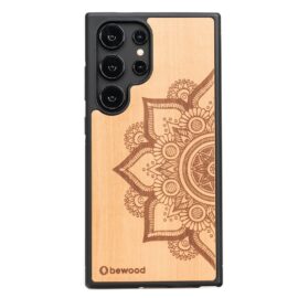 Drevený kryt na mobil Samsung Galaxy S25 Ultra Mandala Jabloň