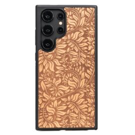 Drevený kryt na mobil Samsung Galaxy S25 Ultra Listie Jabloň