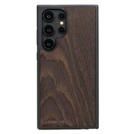 Drevený kryt na mobil Samsung Galaxy S25 Ultra Dub Tmavý