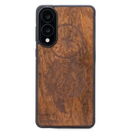 Drevený kryt na mobil Samsung Galaxy S25 Edge Lapač snov Imbuia