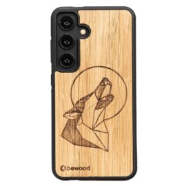 Drevený kryt na mobil Samsung Galaxy S25 FE Vlk Dub