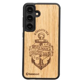 Drevený kryt na mobil Samsung Galaxy S25 FE Kotva Dub