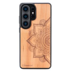 Drevený kryt na mobil Samsung Galaxy S26 Ultra Mandala Jabloň