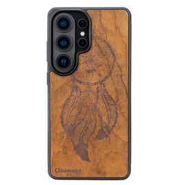 Drevený kryt na mobil Samsung Galaxy S26 Ultra Lapač snov Imbuia