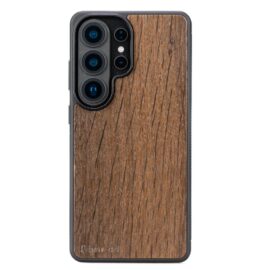 Drevený kryt na mobil Samsung Galaxy S26 Ultra Dub Tmavý