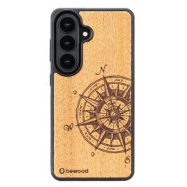 Drevený kryt na mobil Samsung Galaxy S26 Cestovateľ Merbau