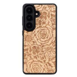 Drevený kryt na mobil Samsung Galaxy S26 Ruže Aniegre