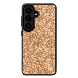 Drevený kryt na mobil Samsung Galaxy S26 Poľné kvety Aniegre