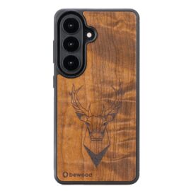 Drevený kryt na mobil Samsung Galaxy S26 Jeleň Imbuia