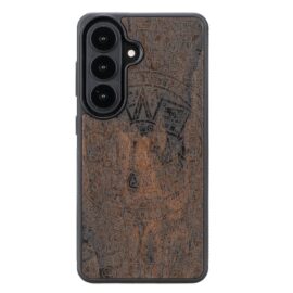 Drevený kryt na mobil Samsung Galaxy S26 Plus Aztecký kalendár Ziricote