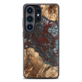 Drevený kryt na mobil so živicou Samsung Galaxy S26 Ultra - Planéta - Pluto
