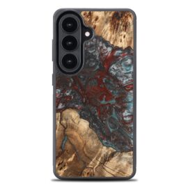 Drevený kryt na mobil so živicou Samsung Galaxy S26 - Planéta - Pluto
