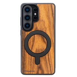 Drevený kryt na mobil Samsung Galaxy S26 Ultra Palisander Santos s MagSafe