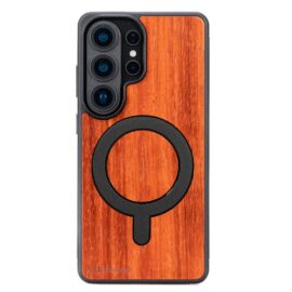 Drevený kryt na mobil Samsung Galaxy S26 Ultra Padouk s MagSafe